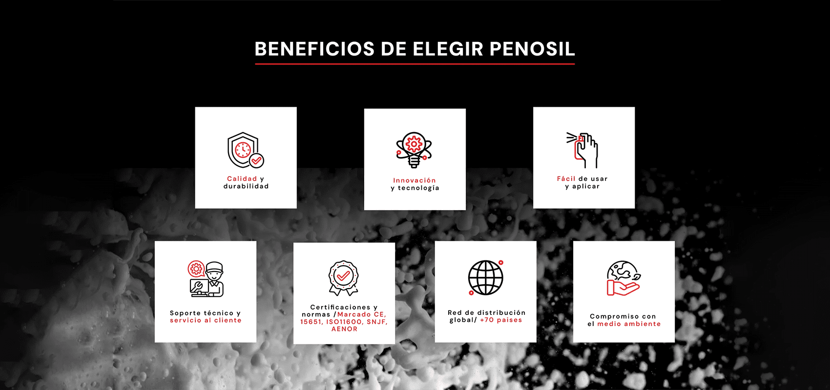 Beneficios de elegir Penosil
